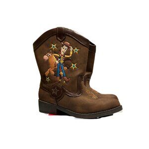 Disney Pixar Toy Story Woody Costume Boots - Child's Size 11 - With Original Box
